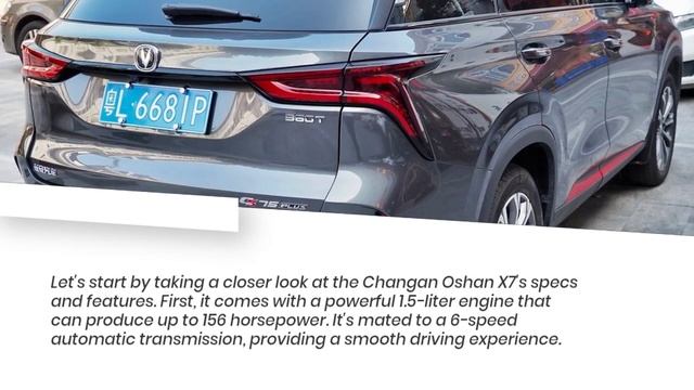 Changan Oshan X7 2023 Price in Pakistan - Specs & Features | Everything You Need to Know смотреть онлайн
