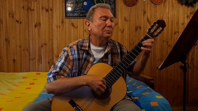 Александр Костюк. Подари, берёзка (на гитаре). Обработка Олега Копенкова смотреть онлайн