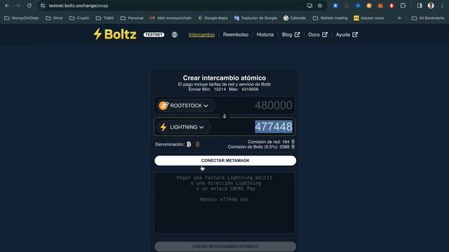 Boltz - Intercambio atómico de rBTC a BTC en LN⚡️ смотреть онлайн