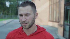 Флеш-интервью с главным тренером ХК Варяги Алексеем Бабинцевым