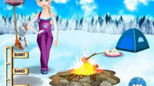 Зимняя забава Эльзы веселый мультик / Winter fun Elsa funny cartoon