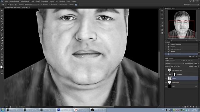 Ретушь фото на памятник - быстрая ретушь смотреть онлайн