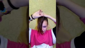 Как сделать пучок???? БЕЗ БУБЛИКА!!!!???