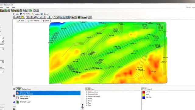 Дренаж с помощью системы Trimble® Ag Drainage Solutions   WM Drain® and WM Subsurface