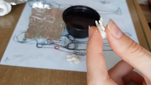 Шарнирная кукла ручной работы. Процесс создания.