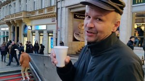 #3 ЗИМНЯЯ ПРАГА, РУССКИМ НЕ ПРОДАЛИ КОФЕ, ИДЕМ в КОЗЛОВНУ! На Прикопе, Вацлавская площадь.