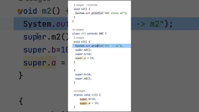 In detail about super keyword in java