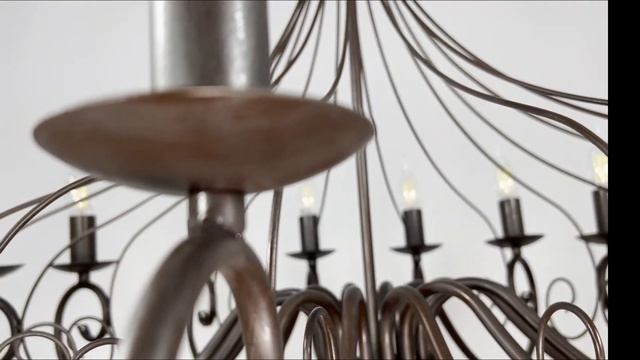 Обзор люстры подвесной 16 ламп венге ПЕТРАСВЕТ S на 2 включения. 7 лет гарантии.2023 смотреть онлайн