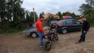 Купил самый дешевый мотоцикл! Питбайк за 30 000 руб. Ирбис ТТР 125. #корольвёдер