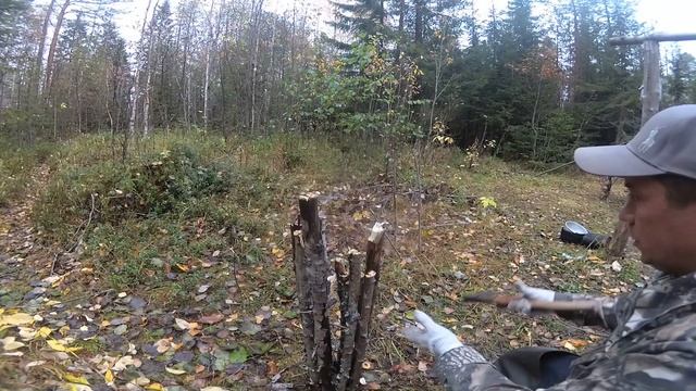 Впервые я один в лесу, моя жизнь в лесу, таёжный быт, изба в лесу и ловля налима на озере. 2 ЧАСТЬ