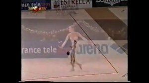 Yulia BARSUKOVA (RUS) ball - 2000 Europeans Zaragoza Team