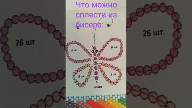 ЧТО МОЖНО СПЛЕСТИ ИЗ БИСЕРА???(СХЕМЫ) #бисероплетение #бисер