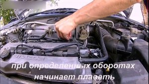 Плаванют обороты mazda familia BJ5P ZL 1,5л