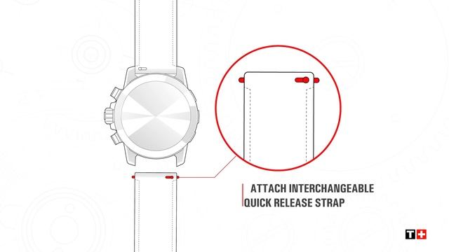 Tissot Quick release Strap Tutorial смотреть онлайн