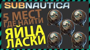 Subnautica 5 МЕСТ ГДЕ НАЙТИ ЯЙЦА ЛАСКИ