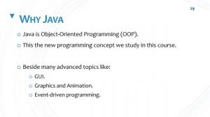 Why Java