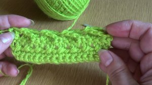 ВЯЗАНИЕ КРЮЧКОМ. Сложные перекрещенные столбики