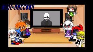 Undertale reacts to Gaster (part 5)