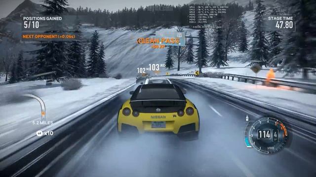 Need For Speed: The Run - 4K (4320x2560) gameplay Radeon R9 290 смотреть онлайн