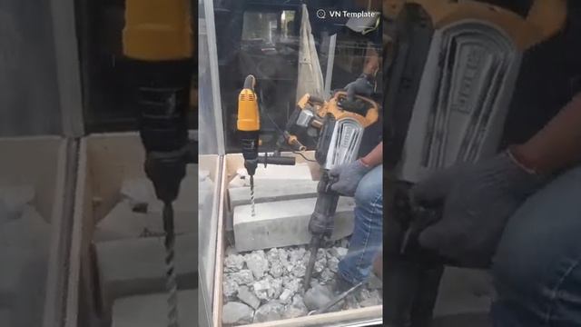 Viral Demo Ketangguhan Jack Hammer Doliz BA 295