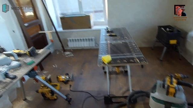 Weststyle Дуб оксфорд Перегородка, распашная и порталы смотреть онлайн