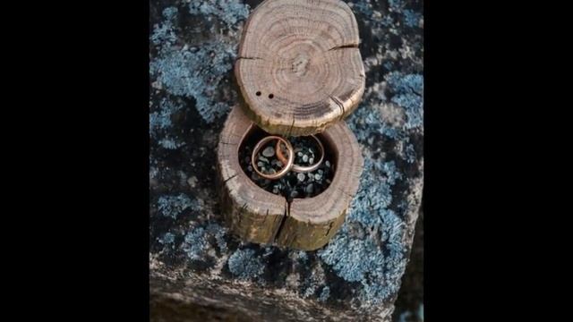 Оригинальные коробочки для обручальных колец | Wooden boxes for wedding rings смотреть онлайн