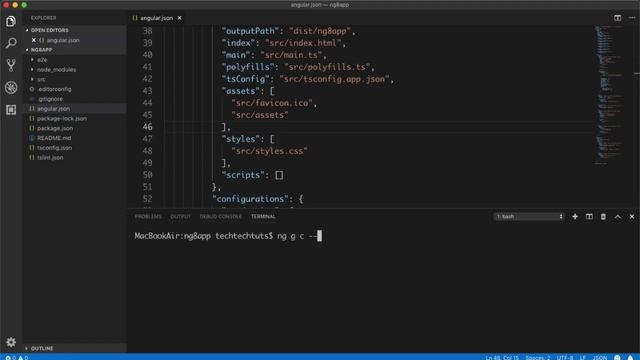Part 10 Angular 8 Tutorial Series by TechTechTuts 2019: Angular 8  CLI | Angular 8 Components