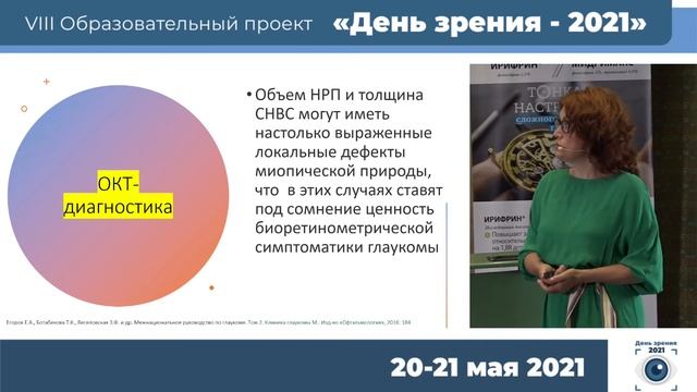 Зверева О.Г. - Дифференциально диагностические признаки начальной глаукомы с миопией высокой степен смотреть онлайн