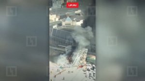 Пожар в ТЦ «Афимолл Сити»