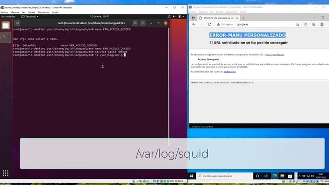 Instalación y configuración de un proxy Squid en Ubuntu 20.04 смотреть онлайн