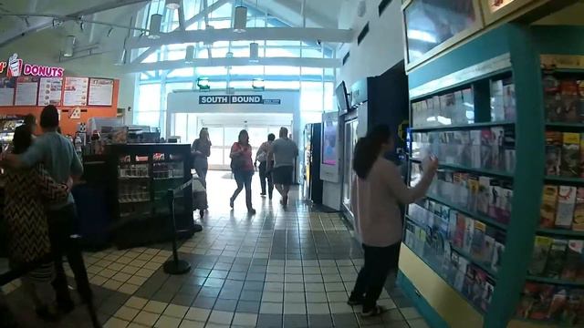 Хайвеи США - что такое Servis plaza ? смотреть онлайн