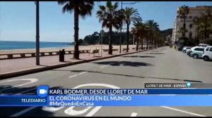 KARL BODMER   DESDE LLORET DE MAR