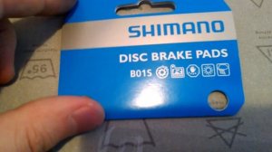 Обзор тормозных колодок Shimano B01S