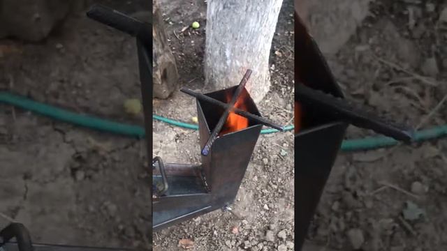 Турбо печь ракета #печи смотреть онлайн