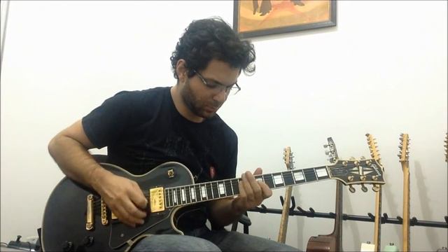 europe - the final countdown ( guitar solo ) - gibson les Paul custom black beauty 57 reissue смотреть онлайн