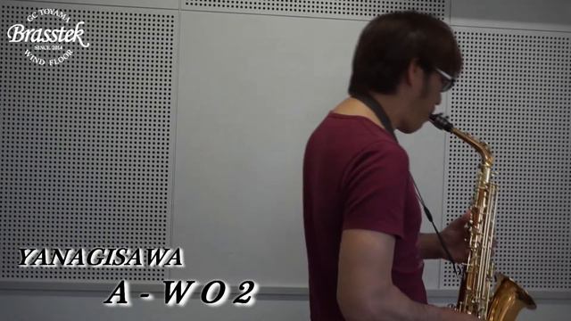ヤナギサワのアルトサックスWO2をジャズサックスプレイヤー濱西公博さんに吹いてもらいました。 смотреть онлайн