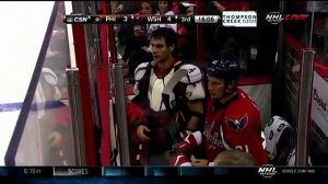 Adam Hall vs AaronVolpatti fight Philadelpia Flyers vs Washington Capitals 9/27/13 NHL Hockey