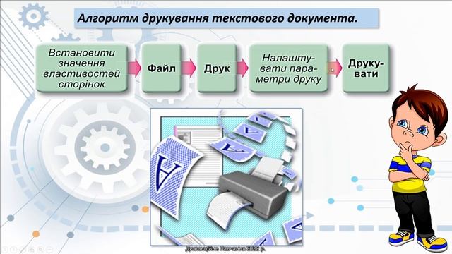 Урок 23. Друк текстового документа. Практична робота №3 смотреть онлайн