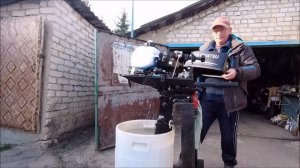 TOHATSU   5 ВD .   Первый пуск , первые впечатления .