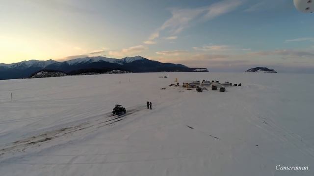 Байкал зимой. Крутейший Лёд Байкала !!!!!   Great ice of lake Baikal !!!!