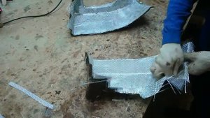 Немного техники нанесения стеклоткани,делаем формы под вакуумную формовку.