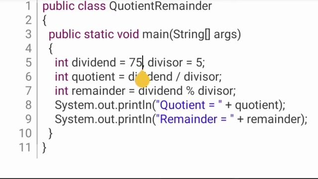 @codingflying2023 Java Program to Compute Quotient and Remainder || too much Easley understand ????