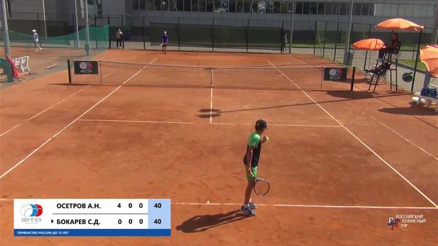 12.06.2023 ПЕРВЕНСТВО РОССИИ до 15 лет Корт 21 смотреть онлайн