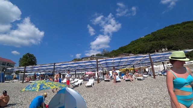 Мастер-класс по сворачиванию пляжной палатки На море в Новомихайловском смотреть онлайн