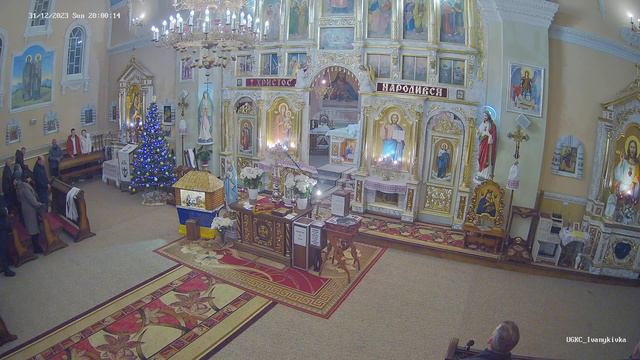 Подячна Божественна літургія .31.12.2023 смотреть онлайн