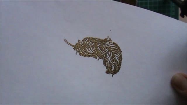 Обзор пудры для эмбоссинга ZING (gold) American crafts смотреть онлайн