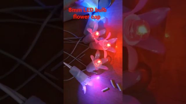 flower cap 8mm LED multy color ENGINEER'S Tour channel BLS INDIA Bhopal