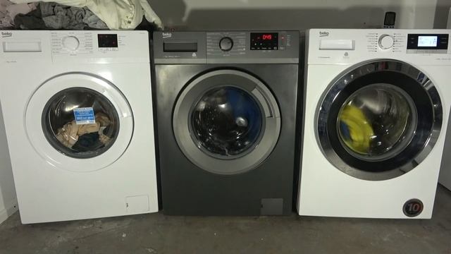Wash Race No.411 - Basic Beko Vs. Mid Range Beko Vs. TOL Beko / Synthetics 40'c
