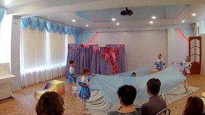 ДС №99 "Капелька" Спектакль "Приключение любопытного слонёнка" по мотивам  Р.Киплинга "Слонёнок"