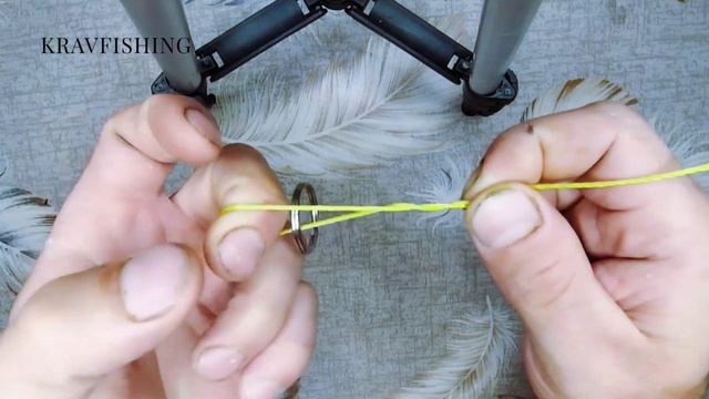 Самый легкий ,но самый надежный узел для рыбака от Kravfishing #рыбалка #узел #длярыбалки